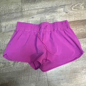 Lands' End Sport Women's Vibrant Purple Athletic Shorts size 12